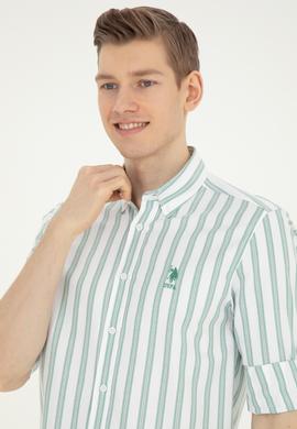 Erkek Yeşil Uzun Kollu Gömlek - 50283795014