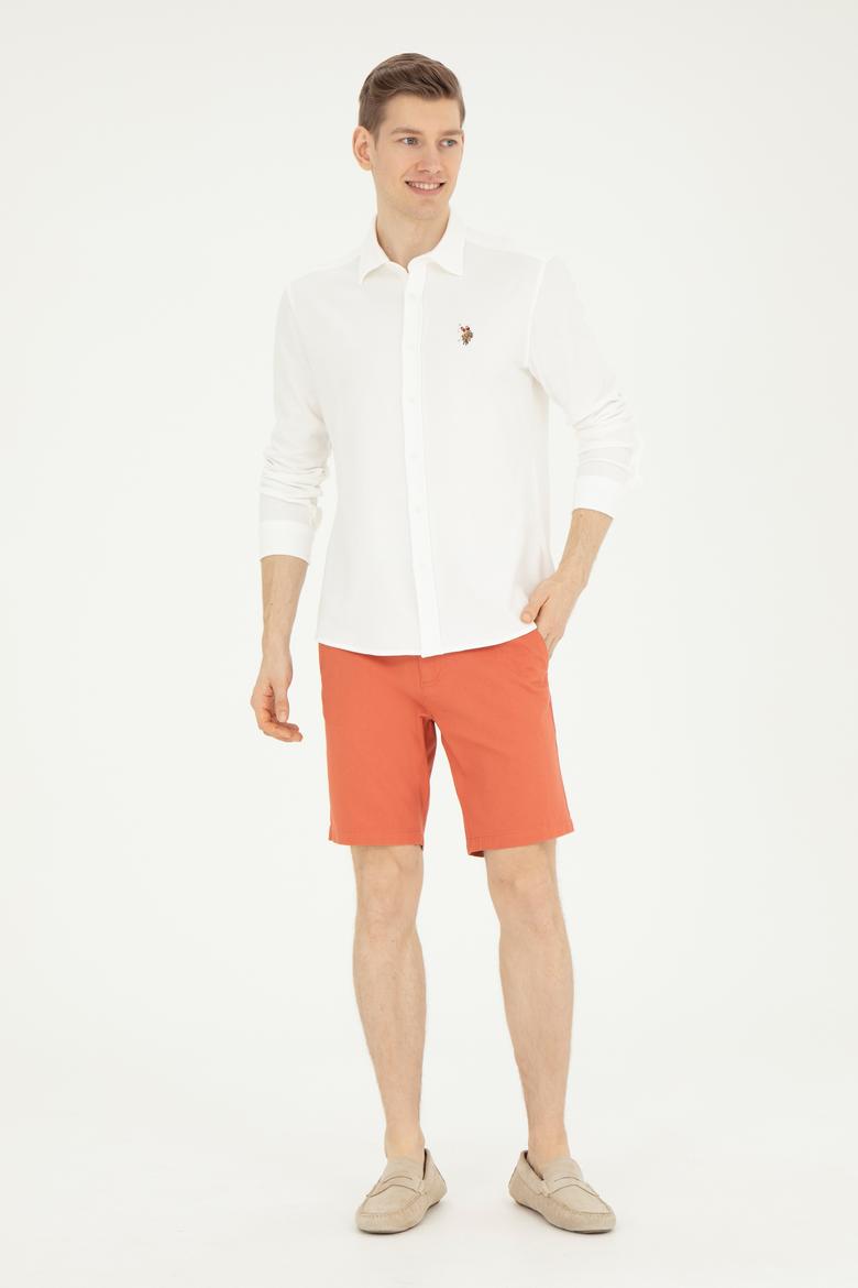 Erkek Beyaz Uzun Kollu Gömlek - 50284569023