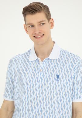 Erkek Regular Fit Polo Yaka Koyu Mavi Tişört - 50281520018