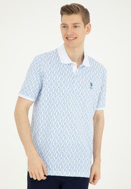 Erkek Regular Fit Polo Yaka Koyu Mavi Tişört - 50281520018