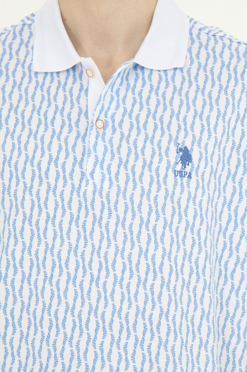 Erkek Regular Fit Polo Yaka Koyu Mavi Tişört