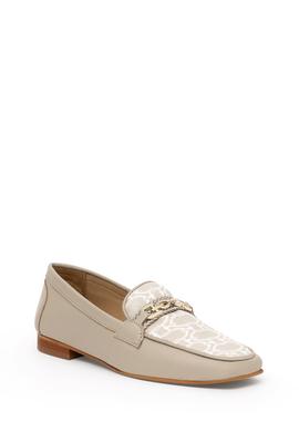 Kadın Bej Loafer - 50286681006