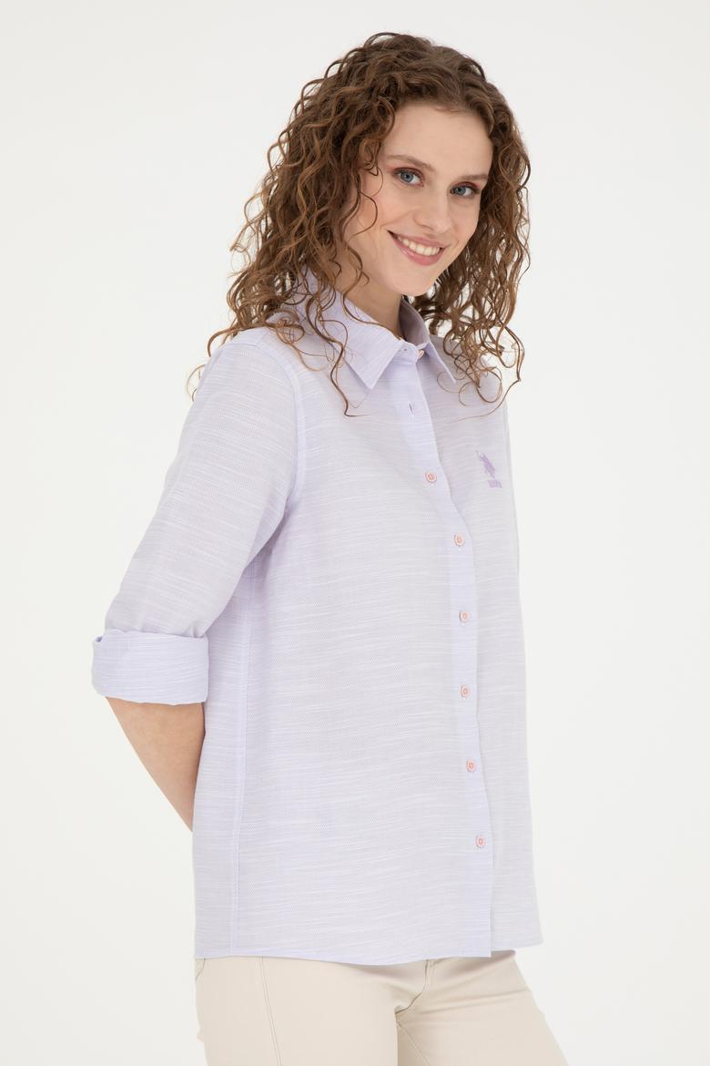 Kadın Manolya Uzun Kollu Gömlek - 50264052028