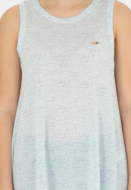 Kadın Su Yeşili Bisiklet Yaka Tişört - 50282908014