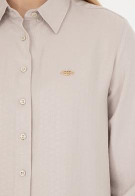 Kadın Taş Uzun Kollu Gömlek - 50264189021