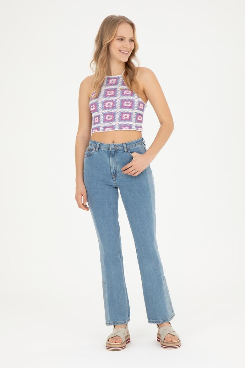 Kadın Krem Kazak - 50280477003