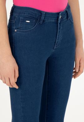 Kadın Mavi Toothpick Fit Jean Pantolon - 50289154003