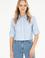 Kadın Açık Mavi Uzun Kollu Gömlek