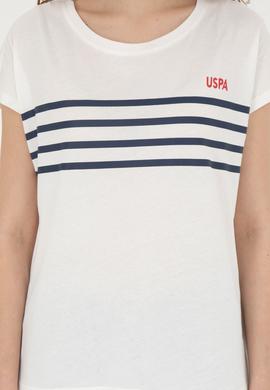 Kadın Ekru Bisiklet Yaka Tişört - 50286112003