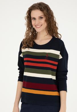 Kadın Lacivert Kazak - 50237416002