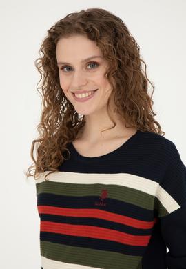 Kadın Lacivert Kazak - 50237416002