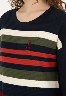 Kadın Lacivert Kazak - 50237416002