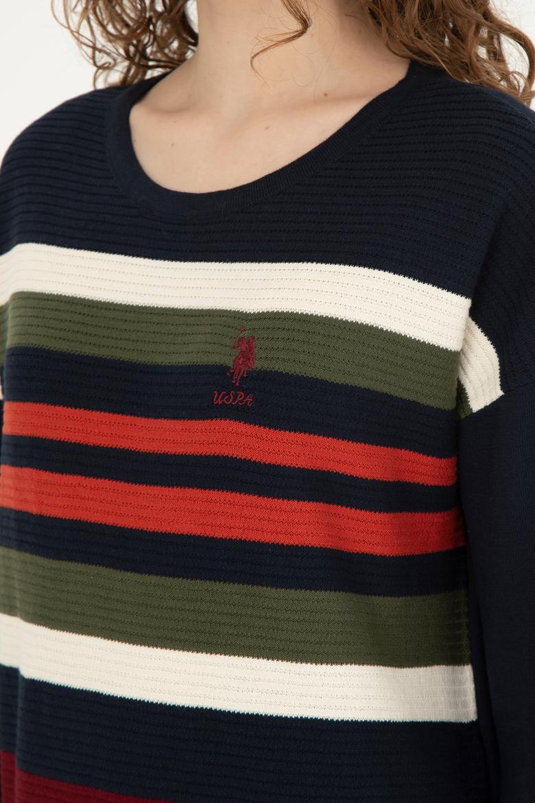 Kadın Lacivert Kazak - 50237416002