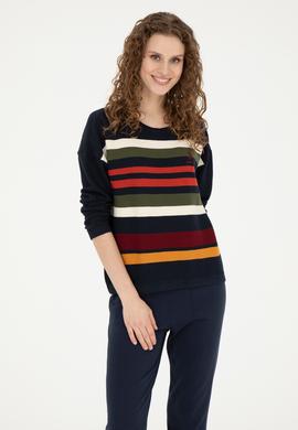 Kadın Lacivert Kazak - 50237416002