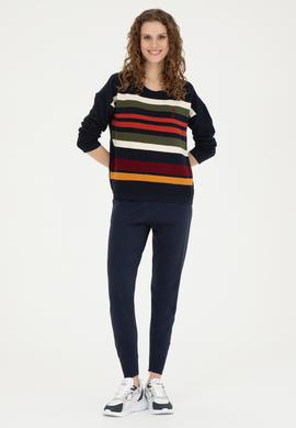 Kadın Lacivert Kazak - 50237416002