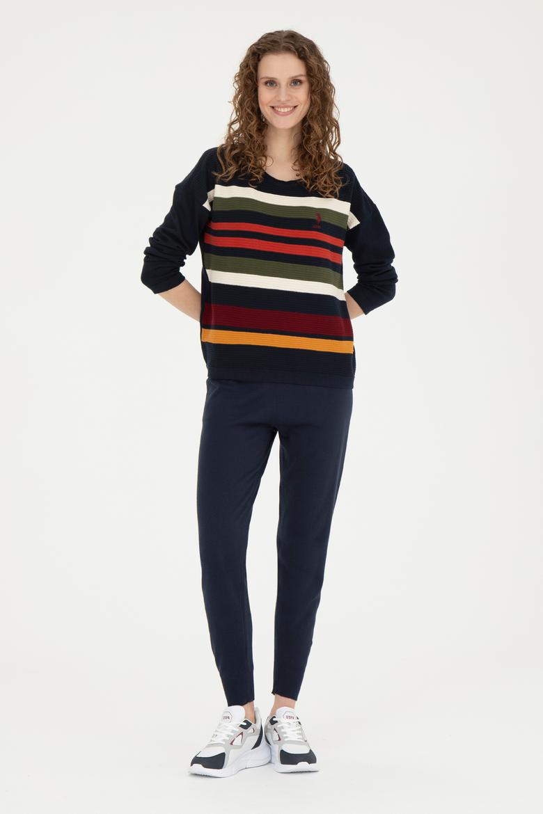 Kadın Lacivert Kazak - 50237416002