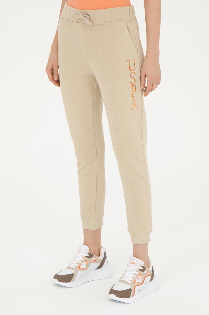 Kadın Açık Haki Eşofman Altı