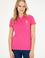 Kadın Fuşya Basic Polo Yaka Tişört