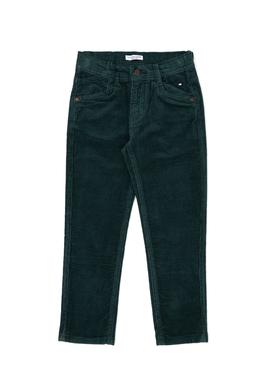 Erkek Çocuk Koyu Yeşil Kanvas Pantolon - 50254364002