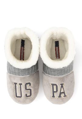 Kadın Gri Ev Botu - 50277785020