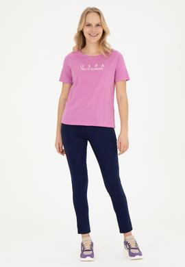 Kadın Lacivert Toothpick Fit Kanvas Pantolon - 50282402001