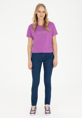 Kadın Mavi Toothpick Fit Jean Pantolon - 50280328007