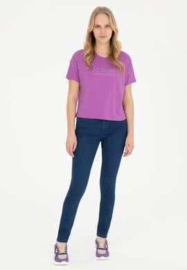 Kadın Mavi Toothpick Fit Jean Pantolon - 50280328007