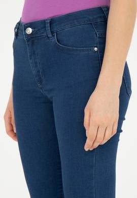 Kadın Mavi Toothpick Fit Jean Pantolon - 50280328007