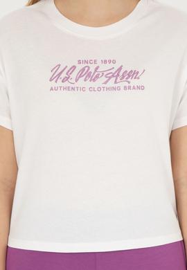 Kadın Ekru Bisiklet Yaka Tişört - 50282898007