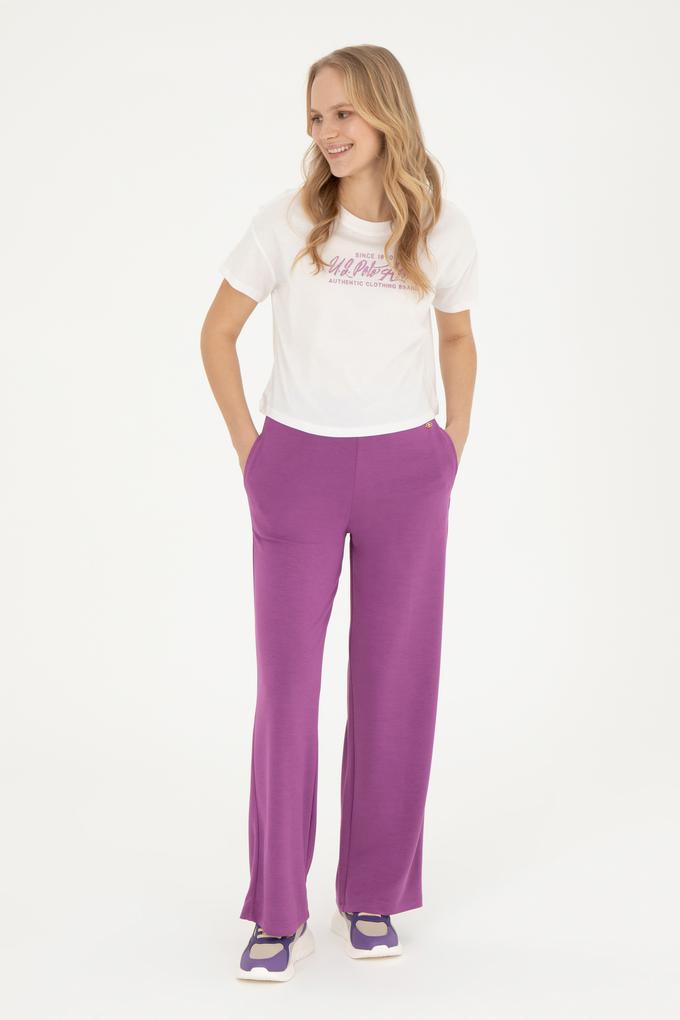 Kadın Mor Eşofman Altı