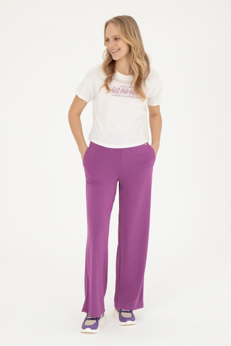 Kadın Mor Eşofman Altı