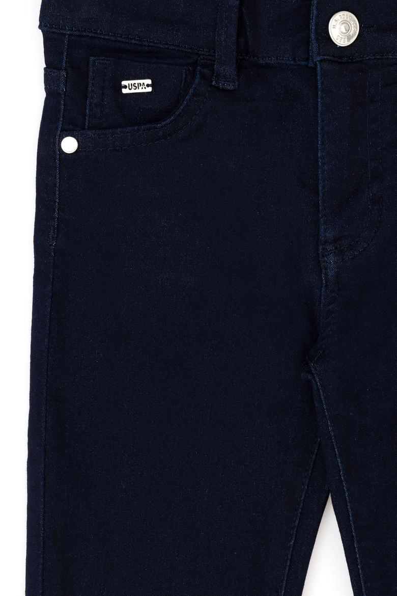 Kız Çocuk Koyu Mavi Jean Pantolon - 50288271011