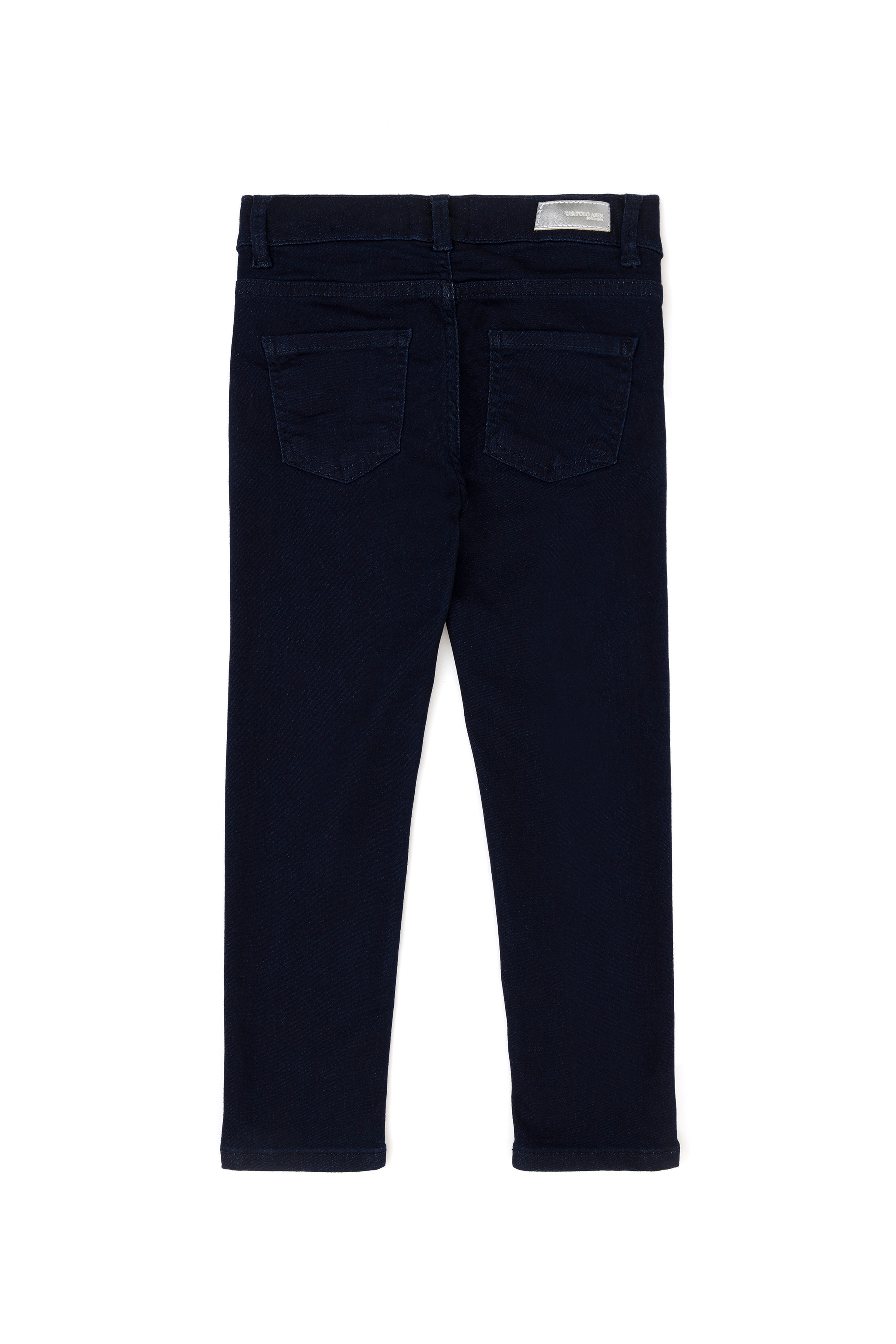 Kız Çocuk Koyu Mavi Jean Pantolon - Image 3