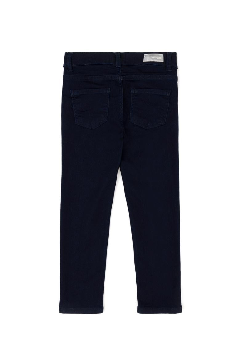 Kız Çocuk Koyu Mavi Jean Pantolon - 50288271011