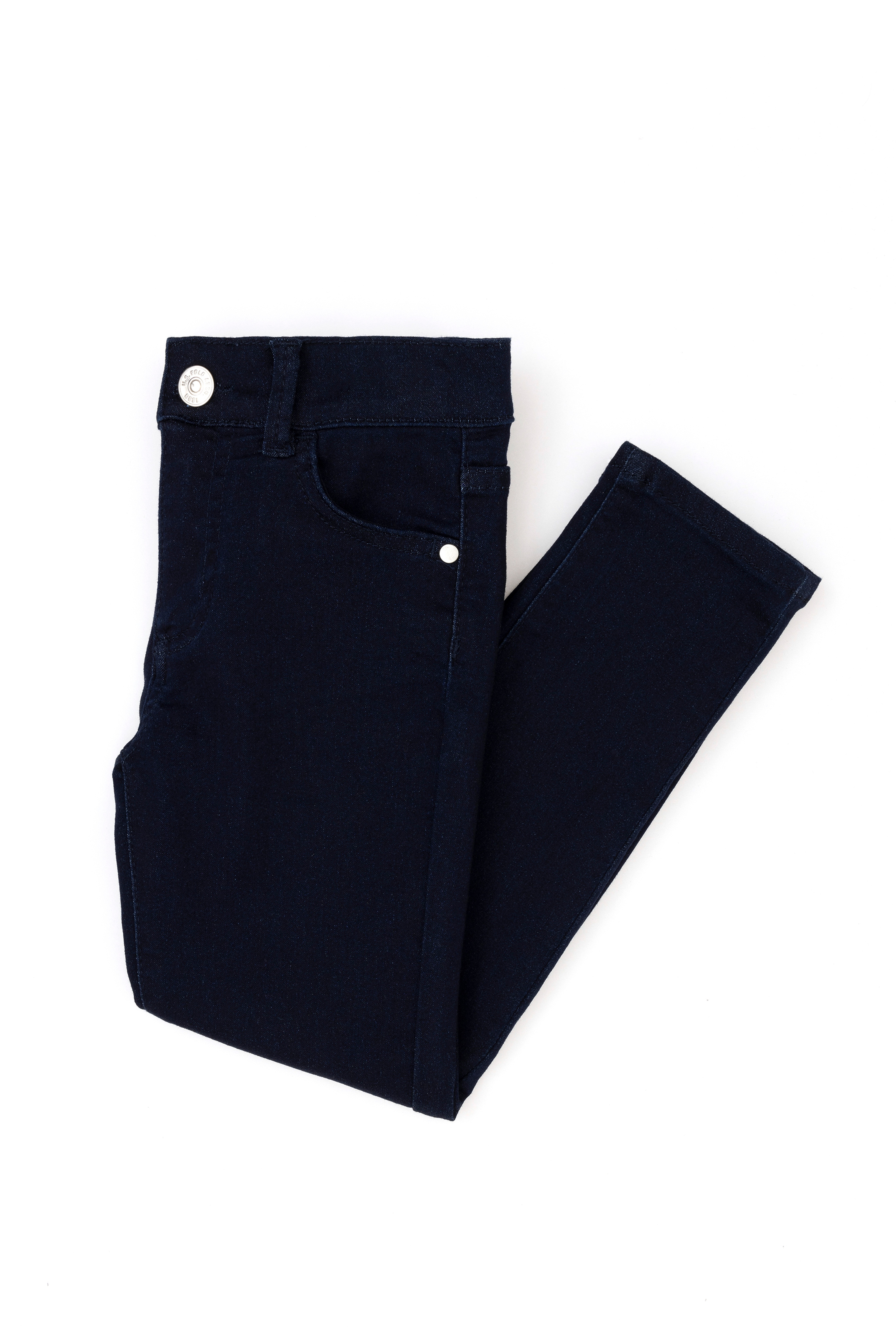 Kız Çocuk Koyu Mavi Jean Pantolon - Image 1