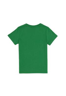 Erkek Çocuk Yeşil Basic Bisiklet Yaka Tişört - 50284813033