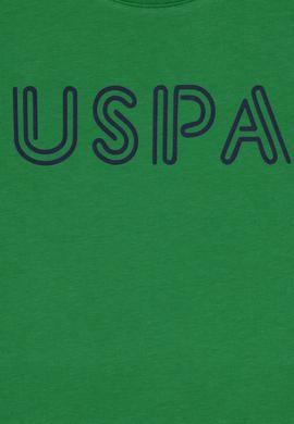 Erkek Çocuk Yeşil Basic Bisiklet Yaka Tişört - 50284813033