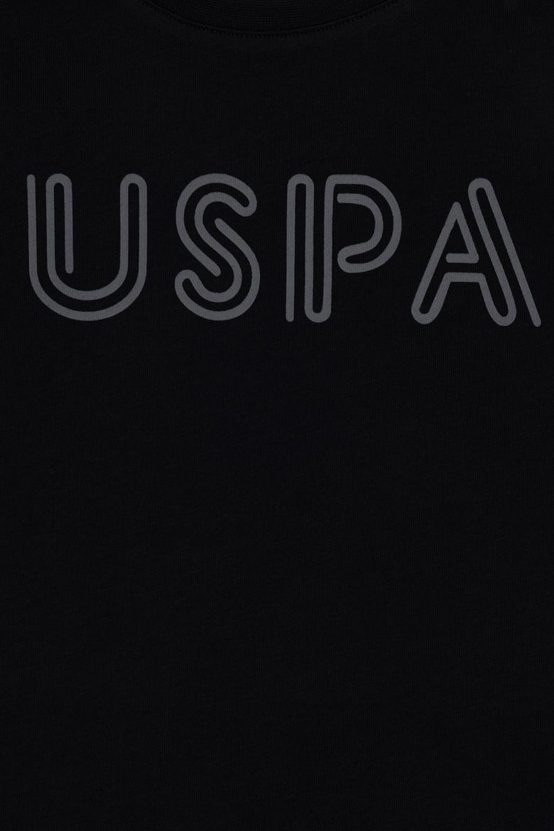 Erkek Çocuk Siyah Basic Bisiklet Yaka Tişört - 50284813039