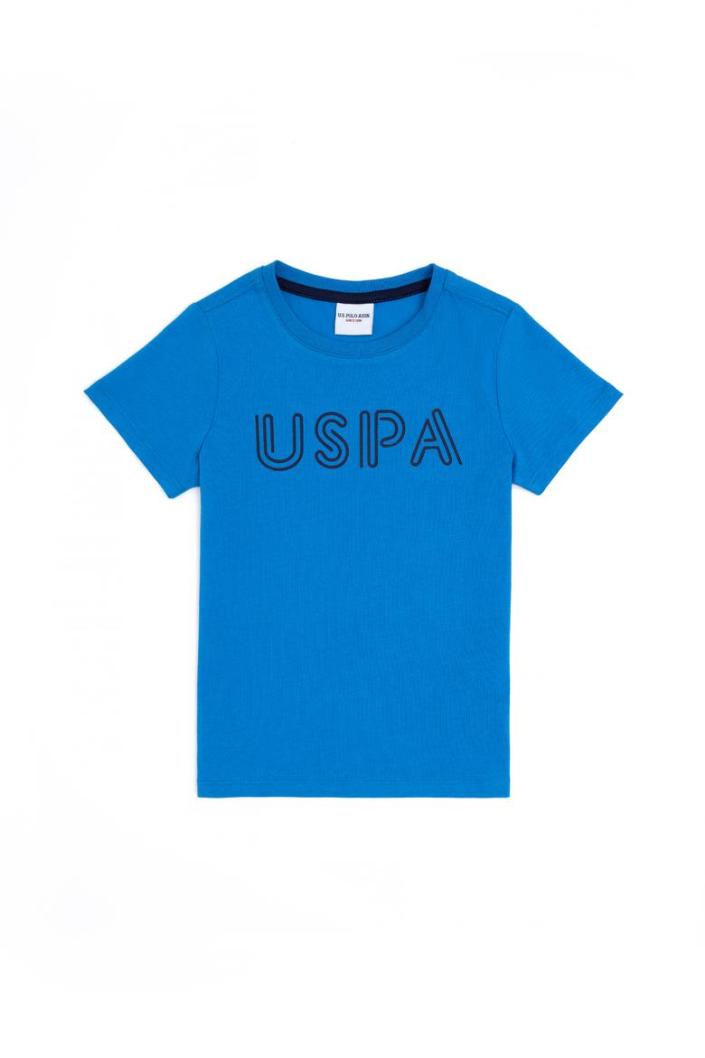 Erkek Çocuk Saks Basic Bisiklet Yaka Tişört - 50284813045