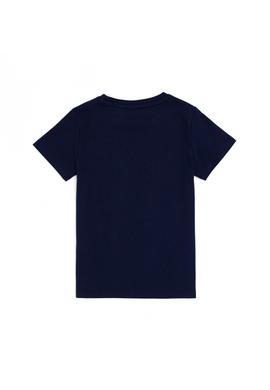 Erkek Çocuk Lacivert Bisiklet Yaka Tişört - 50284902026