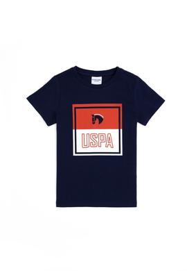 Erkek Çocuk Lacivert Bisiklet Yaka Tişört - 50284902026