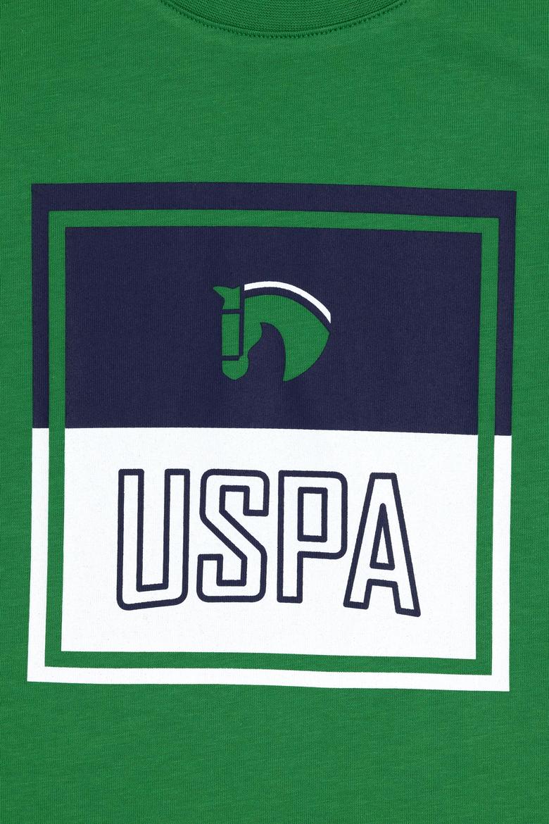 Erkek Çocuk Yeşil Bisiklet Yaka Tişört - 50284902046