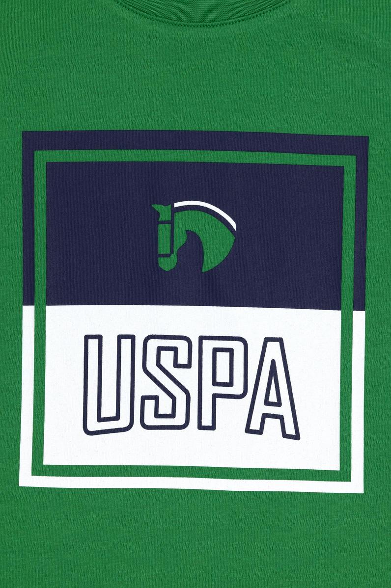 Erkek Çocuk Yeşil Bisiklet Yaka Tişört