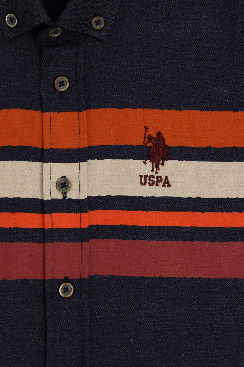 Erkek Çocuk Lacivert Uzun Kollu Gömlek - 50280355006