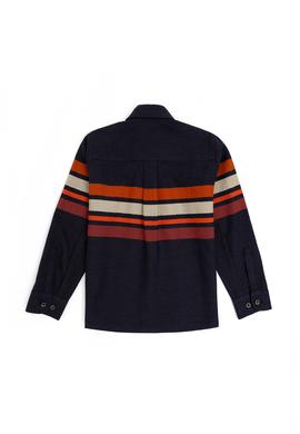 Erkek Çocuk Lacivert Uzun Kollu Gömlek - 50280355006