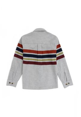 Erkek Çocuk Krem Uzun Kollu Gömlek - 50280355013