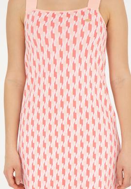 Kadın Nar Çiçeği Bisiklet Yaka Triko Elbise - 50280478004