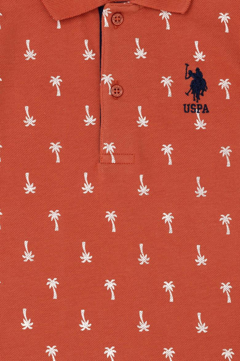 Erkek Çocuk Pudra Polo Yaka Tişört - 50288073032