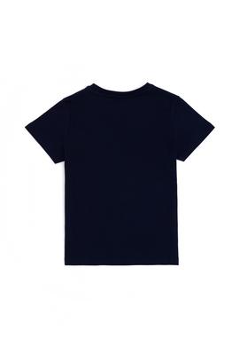 Erkek Çocuk Lacivert Bisiklet Yaka Tişört - 50288449005