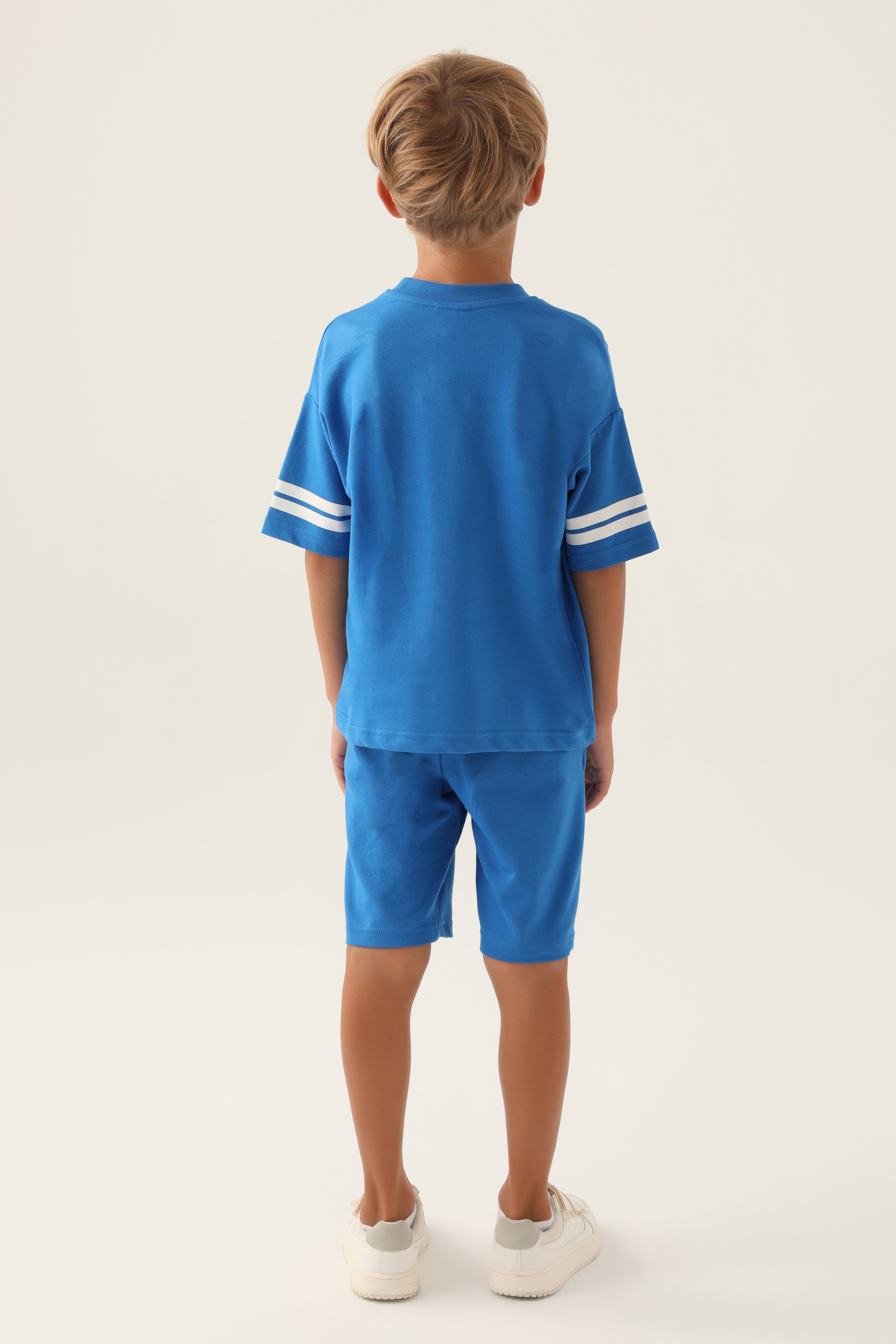 Erkek Çocuk Kobalt Mavi Pijama Takımı - Image 4